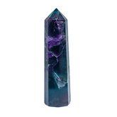 Natural rainbow Fluorite Wand